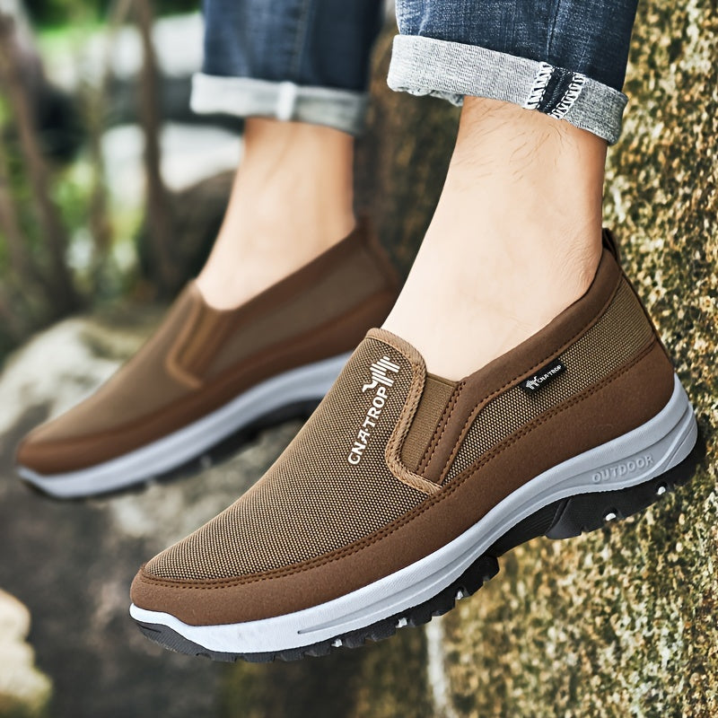 Stylish and comfortable slip-on walking shoes for men