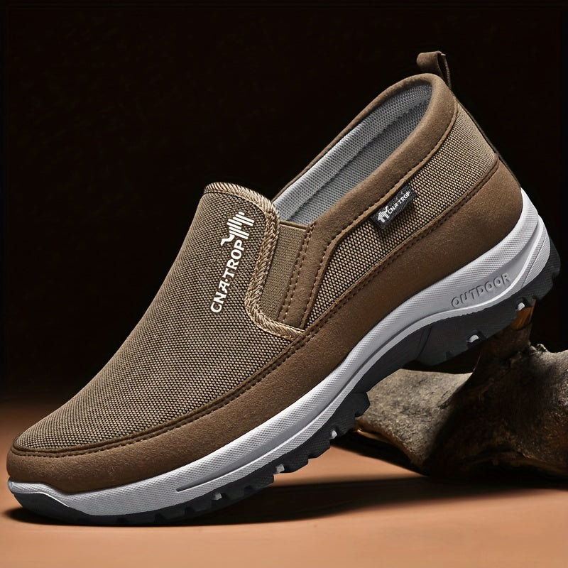 Stylish and comfortable slip-on walking shoes for men