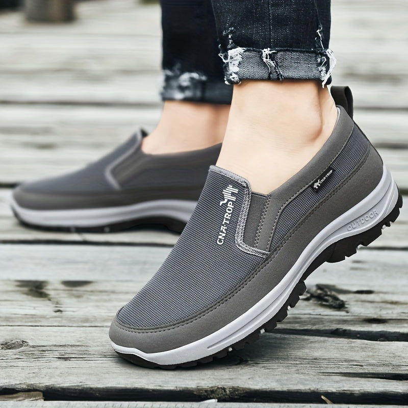 Stylish and comfortable slip-on walking shoes for men